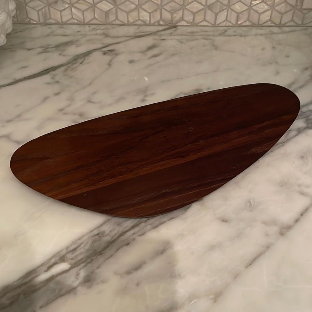Wooden cheese tray by George Jensen